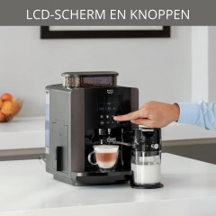Krups Krups Kaffeevollautomat EA 819E Arabica Latte Quattro Force  Полностью автоматическая кофемашина Krups EA 819E Arabica Latte Quattro Force