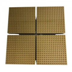 LEGO LEGO 16x16 Bauplatten Beige dunkel Platten Beidseitig bebaubar - Dark Tan 91405 Menge 8x