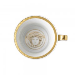 Rosenthal meets Versace Rosenthal Versace Medusa Gala Gold Becher mit Henkel 0,35 L Rosenthal Versace Medusa Gala Золотая кружка с ручкой 0,35 л