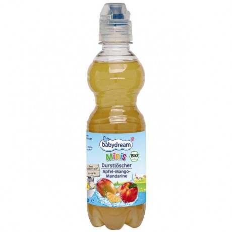 babydream Minis Bio Durstloscher Apfel-Mango-Mandarine 330 г