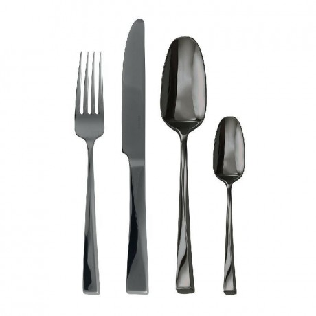 Sambonet Sambonet Twist - Edelstahl / PVD schwarz Besteckset 24-tlg. Sambonet Twist - набор столовых приборов из нержавеющей стали / PVD черного цвета, 24 предм.
