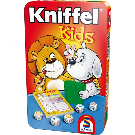 Schmidt Spiele Mitbringspiel Kniffel Kids Возьмите с собой игру Kniffel Kids