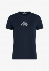 Tommy Hilfiger VARSITY LOGO Print T-shirt desert sky VARSITY LOGO Футболка с принтом небо пустыни