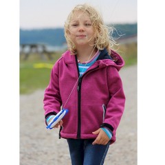 BMS Bernd Michael Schroder Sailing Wear SoftShell Jacke mit Strickoptik Softshelljacken fur Kinder Куртка софтшелл с эффектом трикотажа Куртки софтшелл для детей