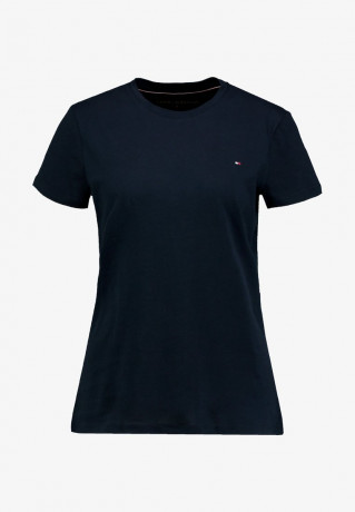 Tommy Hilfiger HERITAGE CREW NECK TEE Basic T-shirt sky captain ФУТБОЛКА HERITAGE CREW NECK Базовая футболка небесный капитан