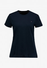 Tommy Hilfiger HERITAGE CREW NECK TEE Basic T-shirt sky captain ФУТБОЛКА HERITAGE CREW NECK Базовая футболка небесный капитан