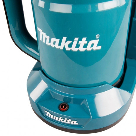 Makita Makita Reise-Wasserkocher DKT360Z Akku-Wasserkocher blau/schwarz, 0,8 l  Дорожный чайник Makita DKT360Z чайник беспроводной синий/черный, 0,8 л