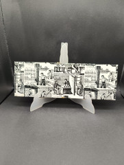 Набор декоративных тарелок винтажных Furstenberg "Немецкие города", в заводской упаковке, фарфор, 6 шт., 9.5 см, Германия, 1970-80гг.