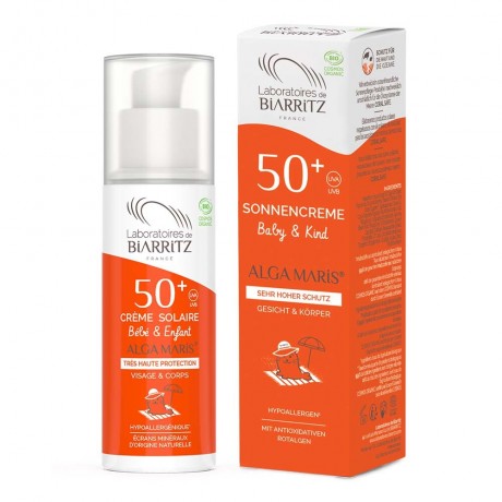 Laboratoires de Biaritz Sonnencreme LSF50+ Kinder 100ml  Солнцезащитный крем SPF50+ Детский 100мл