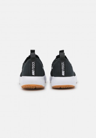 Nike Performance REACT ESCAPE Sneaker low black/white/iron grey/med brown REACT ESCAPE Низкие кроссовки женские черный/белый/железно-серый/средне-коричневый