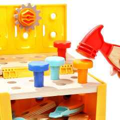 TOPBRIGHT Baufahrzeug mit ausklappbarer Werkbank Строительная машина с раскладным верстаком