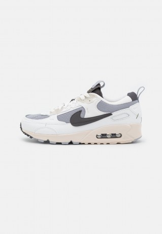 Nike Sportswear WMNS AIR MAX 90 FUTURA Sneaker low wolf grey/med ash/summit white/light orewood brown/pilgrim/light iron ore WMNS AIR MAX 90 FUTURA кроссовки женские низкие Волчий серый/медовый ясень/белая вершина/светло-коричневое рудное дерево/пилигрим/