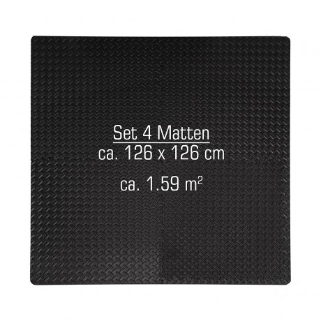 eyepower Puzzlematte Schwarz 1 Коврик-пазл черный 1