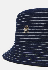 Tommy Hilfiger FEMININE BUCKET HAT Hat washed denim ЖЕНСКАЯ ШАПКА ОТ ВЕША Шляпа выстиранный деним