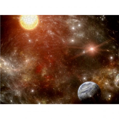 CALVENDO Puzzle CALVENDO Puzzle Der kosmische Sturm Пазл CALVENDO Puzzle Космическая буря