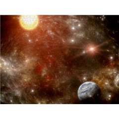 CALVENDO Puzzle CALVENDO Puzzle Der kosmische Sturm Пазл CALVENDO Puzzle Космическая буря