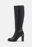 Tommy Hilfiger BELT LONGBOOT High heeled boots black BELT LONGBOOT Сапоги на высоком каблуке черный