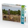 CALVENDO Puzzle CALVENDO Puzzle Schafer mit Heidschnuckenherde Пазл CALVENDO Пазл Пастух со стадом Heidschnucken