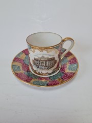 P.R. Bavaria Чайная пара "Достопримечательности Рима", Германия, 1960-70гг.