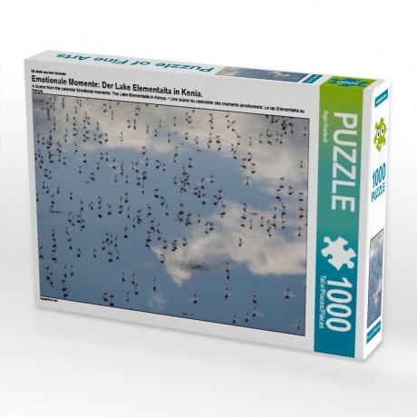 CALVENDO Puzzle CALVENDO Puzzle Emotionale Momente: Der Lake Elementaita in Kenia. Пазл CALVENDO Пазл Эмоциональные моменты: Озеро Элементайта в Кении.