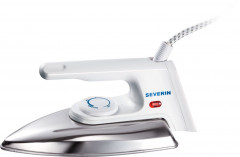 Severin Severin Trockenbugeleisen BA 3211, 1200 W, Alu-Feinschliffsohle gleitet ohne grossen Aufwand – selbst in enge Zwischenraume  Сухой утюг Severin BA 3211, 1200 Вт, мелкошлифованная алюминиевая подошва легко скользит даже в узких пространствах.