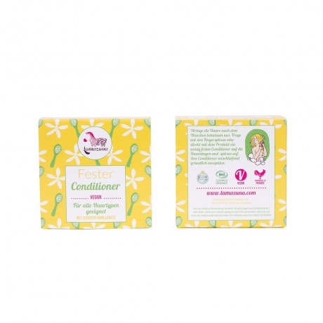Lamazuna Fester Conditioner Feine Vanille 79g  Твердый кондиционер Тонкая ваниль 79г