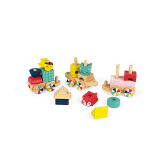 Janod Baby Forest Nachziehzug Klein (Holz) Baby Forest Pull-along Small (дерево)