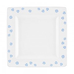 Friesland Friesland Jeverland Strand-Bluten Fruhstucksteller eckig 21,5x21,5 cm Friesland Jeverland Beach Blossoms Square Тарелка для завтрака 21,5x21,5 см