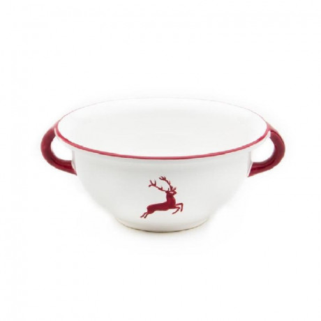 Gmundner Keramik Gmundner Keramik Bordeauxroter Hirsch Weitling d: 25 cm / 2,0 L Керамика Gmundner Bordeaux Red Deer Weitling d: 25 см / 2,0 л