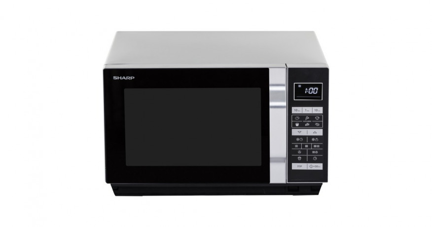 Sharp Sharp R860S, Mikrowelle silber/schwarz  silber/schwarz Sharp R860S, микроволновая печь серебристый/черный