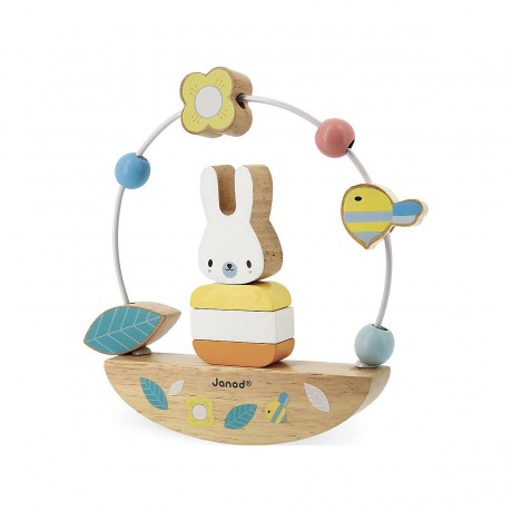 Janod Hasenwippe Looping Pure Кролик-рокер Looping Pure