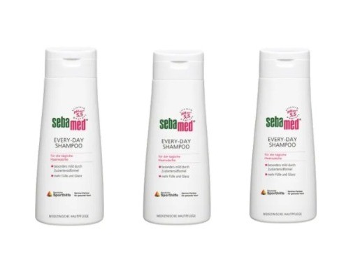 sebamed Shampoo Every-Day себамед Шампунь для ежедневного применения без щелочи, Набор 3x200 мл 