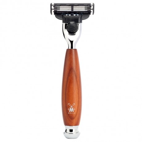 Muhle VIVO 3-Klingen-Rasierer Pflaumenholz  VIVO бритва с 3 лезвиями из сливового дерева