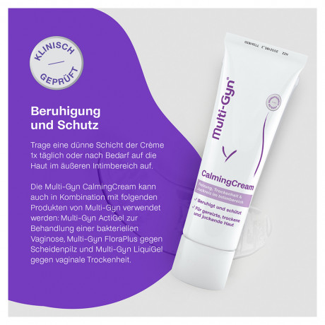 MULTI-GYN CalmingCream Мулти-гин Крем успокаивающий для интимной зоны, 50 мл, Нидерланды.