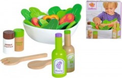 Eichhorn Salat aus Holz Spiellebensmittel Салат из деревянной игрушки