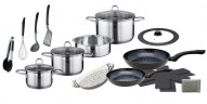 Elo Elo Topfset 15-tlg. LIMA SOL silber Набор горшков Elo 15 штук. ЛИМА СОЛ