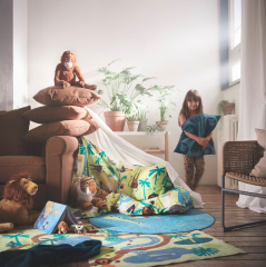 Ikea DJUNGELSKOG Stofftier, Lowe, Икеа ДЬЮНГЕЛЬСКОГ Мягкая игрушка, лев, 70 см, оригинал, Германия