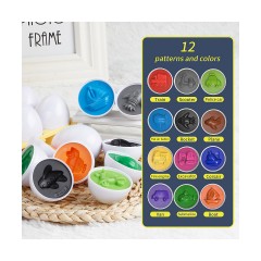 Vicabo Auto Passenden Spielzeug Eier Farbe Form Geometrische Lernspielzeug Padagogisches Spielzeug Lernspiele fur Kinder Подходящая игрушка в виде автомобиля