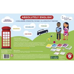 Piatnik Lernspiel Absolutely English Neuauflage Обучающая игра Абсолютно английский новое издание