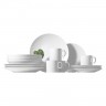 Thomas Thomas Loft Weiss Kombi-Set 4 Personen mit Becher 16-tlg. Комбинированный набор Thomas Loft Weiss на 4 персоны с кружкой из 16 предметов.
