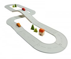 PLANTOYS Planworld Strassen und Schienen Set gross Autospielesets Planworld Roads and Rails Set Большие игровые наборы с машинками