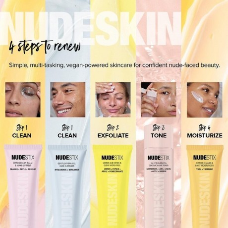 Nudestix Citrus-C Mask & Daily Moisturizer  Маска Citrus-C и ежедневный увлажняющий крем