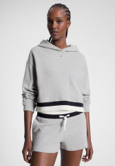 Tommy Hilfiger FIT WAFFLE  Jumper light grey htr FIT WAFFLE Джемперы светло-серый