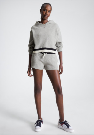 Tommy Hilfiger FIT WAFFLE  Jumper light grey htr FIT WAFFLE Джемперы светло-серый