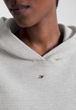 Tommy Hilfiger FIT WAFFLE  Jumper light grey htr FIT WAFFLE Джемперы светло-серый