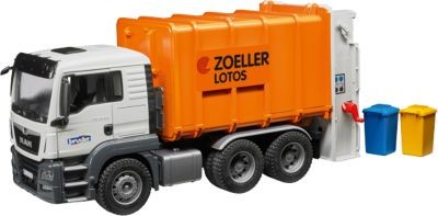 Bruder Bruder 03762 MAN TGS Mull LKW Hecklader