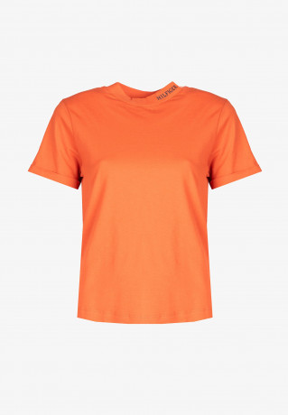 Tommy Hilfiger LOLA HIGH Basic T-shirt orange LOLA HIGH Базовая футболка апельсин