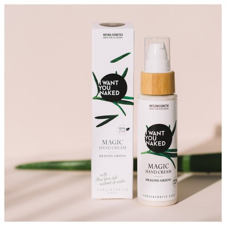 I WANT YOU NAKED Hand Cream Healing Greens  Крем для рук Целебная зелень