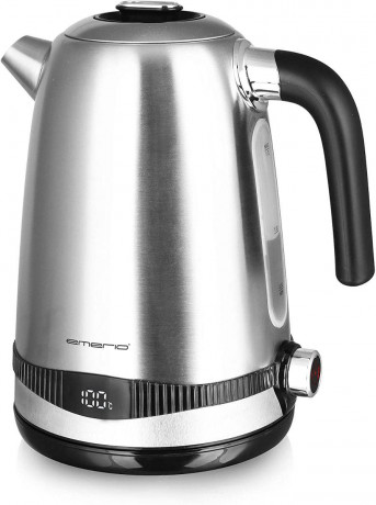 Emerio Emerio Wasserkocher WK-124658.1 Edelstahl Temperatur-Einstellung ab 40C, 2200 W  Чайник Emerio WK-124658.1 из нержавеющей стали, регулировка температуры от 40С, 2200 Вт.
