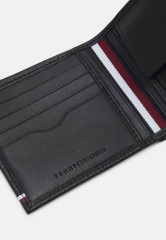 Tommy Hilfiger CENTRAL AND COIN UNISEX Wallet black ЦЕНТРАЛЬНЫЙ И МОНЕТНЫЙ УНИСЕКС Бумажник черный